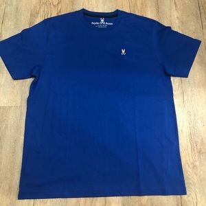 Psycho Bunny Tee Rich Blue size 6 or L New